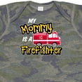 thumbnail image 4 of Inktastic My Mommy is a Firefighter with Fire Truck Boys or Girls Baby Bodysuit, 4 of 5
