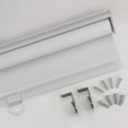 thumbnail image 4 of (2 pack) Mainstays Light Filtering Slow Release Roller Shade 29×72", Grey, 4 of 7