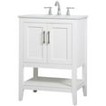 thumbnail image 3 of 24 inch Single Bathroom Vanity in White, 3 of 15