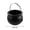 Black#01, variant on Linnome Black Cauldrons (2.8in & 5.5in & 7.9in) – Halloween Candy Bowl & Trick‑or‑Treat Pail, Reusable Witch Kettle Buckets