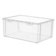 thumbnail image 1 of Monstrate Caja de pan de plástico Bagel Papelera de almacenamiento transparente para encimera de cocina Almacenamiento y organización del hogar Tipo 3 32x23.5x14cm, 1 of 1