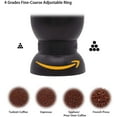 thumbnail image 4 of Xwlshop Manual Coffee Grinder with Ceramic Burrs, Hand Coffee Bean Grinder with 2 Containers Adjustable Coarseness for Home, Office and Travelling, 4 of 6