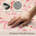 thumbnail image 6 of ODIKA 8'x10' Washable Area Rug Non-Shedding, Easy Care, Mid Century Pixel Retro Atomic Mosaic Border Motif Geometric for King Size Bedroom Under Bed, Master Suite, 6 of 7