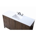 thumbnail image 2 of Elegant Lighting VF2854NT Soma 54" Free Standing Single Basin Vanity Set - Wood, 2 of 7