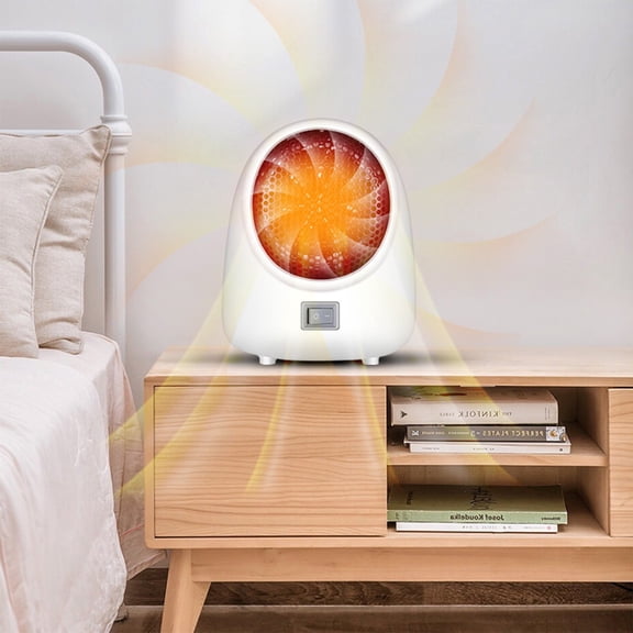 Space Heater,Desktop Mini Heater with Low Noise and No Light, Ideal Personal Space Heater for Tabletop Use, Powerful and Comfortable Heating in a Small Size
