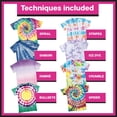 thumbnail image 5 of Tulip One-Step Tie-Dye Party Kit, All-in-One Tie Dye Kit for Large Groups, Permanent Fabric Dye Pre-Filled Bottles, Gloves, Instructions, 5 of 16