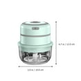 thumbnail image 2 of LEEYNEER 1pc Electric Meat Grinder Multifunctional Food Processor for Home Use (Green), 2 of 6