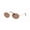 Arista Gold Frame | Light Violet - Lens, variant on RB3547 OVAL METAL SUMMER CAPSULE Oval Shape Sunglasses Arista Gold Frame | Light Violet - Lens 51mm