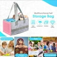 thumbnail image 3 of YUANZI Portable Carrying Compatible With Toniebox Set And Tonies Figurines Travel Cloth Musical Toy Folding Bag For Toniebox Accessories (Pink), 3 of 3