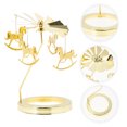 thumbnail image 3 of Candle Carousel Candle Holder Candle Plates Rotatable Candle Holders Candlestick, 3 of 8