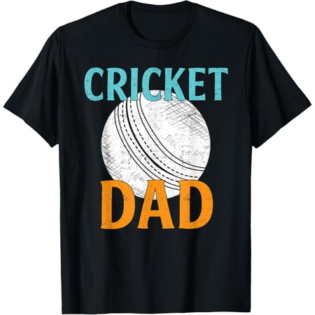 Vintage Cricket Player Dad Gifts Funny Sports Lover Daddy T-Shirt