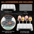 thumbnail image 4 of Cake Pop Maker Baker's Friend, 12 paletas, 4 cm, antiadherentes, 4 of 6