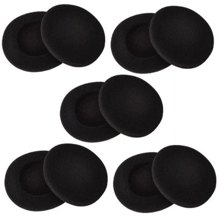 Foam Ear Pad Replacement Cushions  Headphone Earphone Headset Disposable Sponge Covers (60mm - 2.4 ) 10 Pairs price history on PriceWatchPro