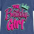 thumbnail image 3 of Instant Message - The Birthday Girl - Toddler & Youth Girls Short Sleeve Graphic T-Shirt, 3 of 6