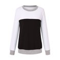 thumbnail image 1 of Vedolay Oversized T Shirts Women's Casual Oversized Hoodies 2023 Fall Winter Pullover Tops with Pockets,Black L, 1 of 4