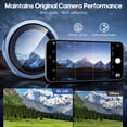 thumbnail image 4 of WeLife Compatible with iPhone 17 Pro Max / iPhone 17 Pro Camera Lens Protector, Individual Anti Scratch Metal Ring Tempered Glass Camera Screen Protector (Deep Blue), 4 of 7