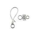 thumbnail image 2 of John Bead Hook Clasp Set 24mm 5/Pkg-Silver, 2 of 2