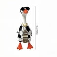 thumbnail image 3 of Sruoe Desk Goose Outfits, Mini Porch Geese Soccer Clothing Sunglasses, 7 Inch Mini Porch Goose Clothes, Costume Clothes for Table Decor Tabletop Goose Accessory Holiday All Seasons Holiday, 3 of 5