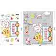 thumbnail image 2 of 83 Piece Sunflower Window Clings - Spring Easter Decals With Butterflies & Bees For Glass Decor 2 of 12