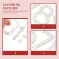 thumbnail image 4 of IDEANATEGRATE 40Ud Parches Iron on Con Números De Strass Para Adornar Vestimenta Plata, 4 of 7