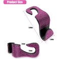 thumbnail image 2 of czcpp-2PCS Car Seat Hooks, Bling Car Rhinestone Headrest Hooks, Universal Bling Car Interior Accessories, for Handbag, Clothes, Purse, Water Bottle (Pink), 2 of 4