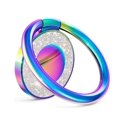 thumbnail image 1 of Soporte de anillo de metal para teléfono [paquete de 1], soporte de anillo para teléfono con purpurina brillante, [rotación de 360 grados] compatible con teléfonos inteligentes, 1 of 5