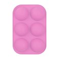 thumbnail image 3 of Noothes Cake Mould，Cake Medium Semi Sphere Silicone , for Making Chocolate, Multicolour 4pcs, 3 of 6
