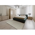 thumbnail image 5 of Ahgly Company Machine Washable Indoor Rectangle Abstract Khaki Green Area Rugs, 6' x 9', 5 of 7