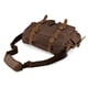 thumbnail image 2 of GEARONIC TM Bolso bandolera militar escolar de lona y cuero vintage para hombre Messenger grande 17 "- Café Methold SH1106-111, 2 of 4