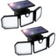 thumbnail image 1 of Luces al aire libre brillantes estupendas al aire libre de la pared del sensor de movimiento solar 230LED IP65, 1 of 5