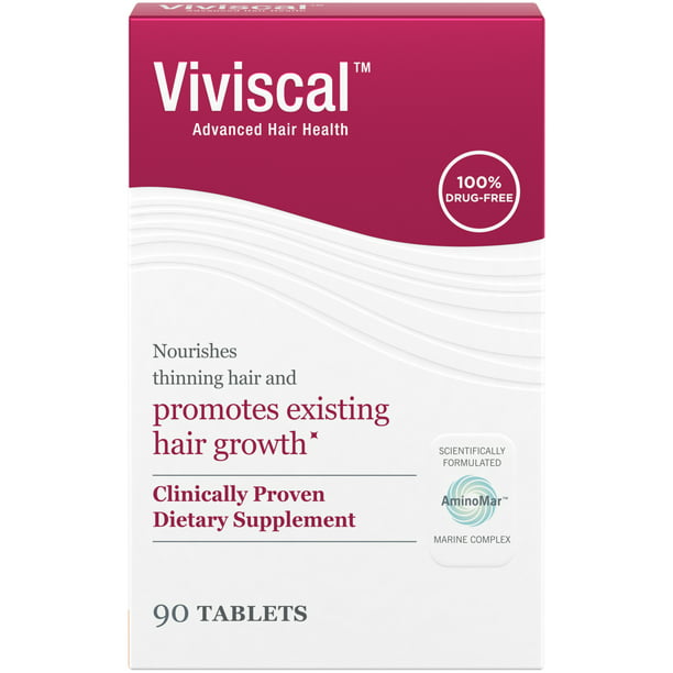 Viviscal Hair Growth Supplement for Women, 90 Tablets - Walmart.com