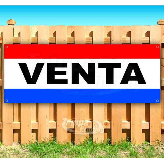 Venta 13 oz Vinyl Banner With Metal Grommets