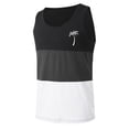 thumbnail image 3 of LOVZFMLL Débardeurs pour Hommes Mode Décontractée Patchwork Imprimé Chandail Col Rond Sport, 3 of 3