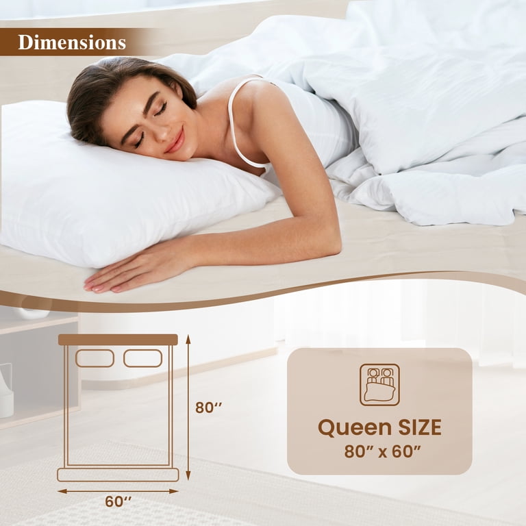 Mattress Pad Electric Blanket Cold And Hot Heating Pad Best And Safest Electric Blanket Hot Cold Therapy Performance  Health