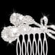 thumbnail image 4 of Peinados Para El Cabello De La Pedazos Del Pelo De La Boda Del Peine Del Pelo Del Rhinestone Sunnimix peine de novia, 4 of 7