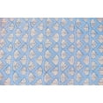 thumbnail image 5 of Casavani - 3'x20' Runner Area Rugs for Hallway & Stairs Handblock Printed Blue Cotton Dhurrie, 5 of 7