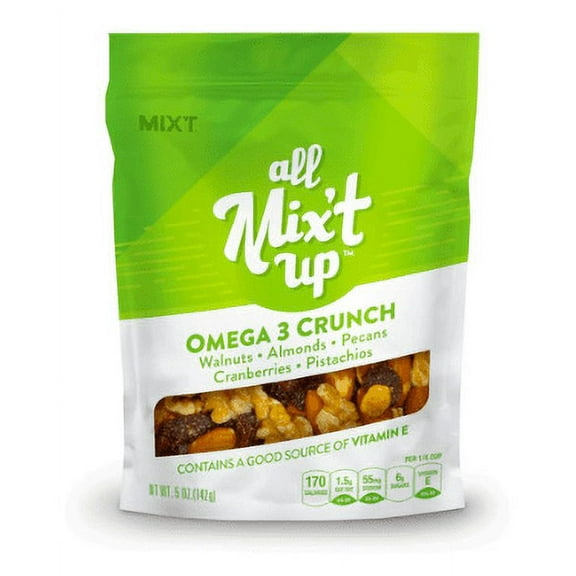 Omega 3 Crunch, Trail Mix, 6 ct.