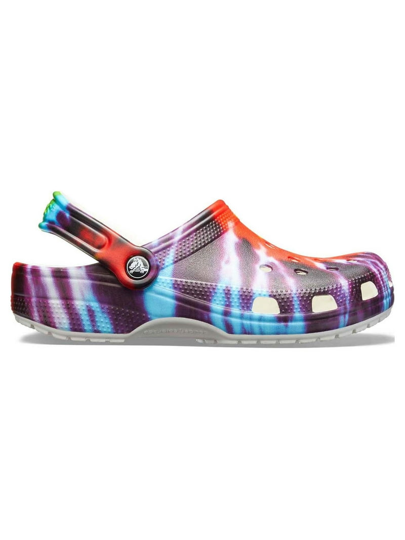 Crocs Unisex Classic Tie Dye Graphic Clog Sandal
