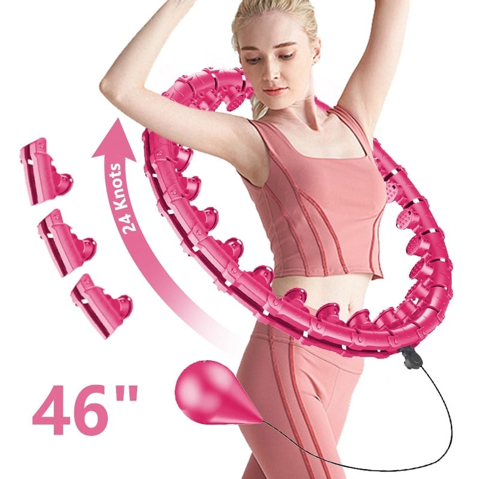 Weighted Hula Hoop, ACU Hoop 4M lb Medium, Weight Loss Fitness