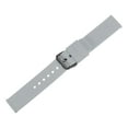 thumbnail image 3 of Uxcell Silicone Watch Band Quick Release Soft Rubber Watch Strap Grey/Black 20mm, 3 of 7