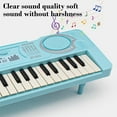 thumbnail image 4 of Deals! Danhjin Piano for Kids, 37-Key Children's Electronic Organ for Beginners with Multi-Function Playable Designs, Small Piano Girls Toy Piano for Early Learning, Christmas Gifts for Toddlers, 4 of 6