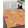 thumbnail image 2 of Ahgly Company Indoor Rectangle Patterned Yellow Orange Area Rugs, 3' x 5', 2 of 6