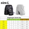 thumbnail image 2 of Bañador para hombre de 2 piezas, pantalones cortos de playa de secado rápido con bolsillos, fitness de ocio y puede llevar toallas, 2 of 5