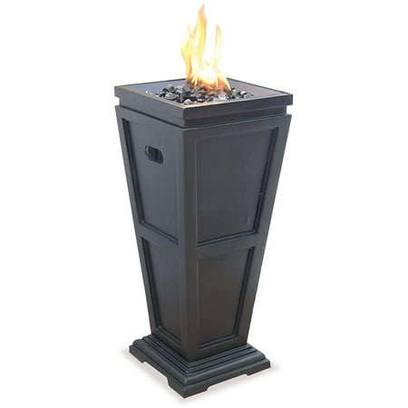 Uniflame Endless Summer GLT1332SP LP Gas Outdoor Fireplace, Medium