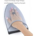 thumbnail image 4 of Namzi Handheld Mini Ironing Board Heat Resistant Insulation Glove Ironing Pad for Clothes Garment Steamer Portable Ironing Gloves Protective 6*9inch （Gray）, 4 of 5