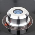 thumbnail image 2 of MonosAudio Estabilizador de Peso de Discos para Tocadiscos de Vinilo, 50 Hz, Amortiguador de Vibraciones de Aluminio, Mejora la Calidad del Sonido del LP, Color Plateado, 2 of 5