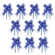 thumbnail image 1 of Wosthever 10 piezas de decoración de tirador de lazo, artesanías de embalaje festivo, flores ligeras impresas a mano, regalos para eventos, accesorios de Kits de decoración para fiestas Rosa/Azul Wosthever HA063762-11, 1 of 6