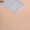 thumbnail image 3 of Multifunctional Drip Holder Drying Pad Dish Drainer Drain Rack for Cup Mug Utensil , Large, 3 of 9