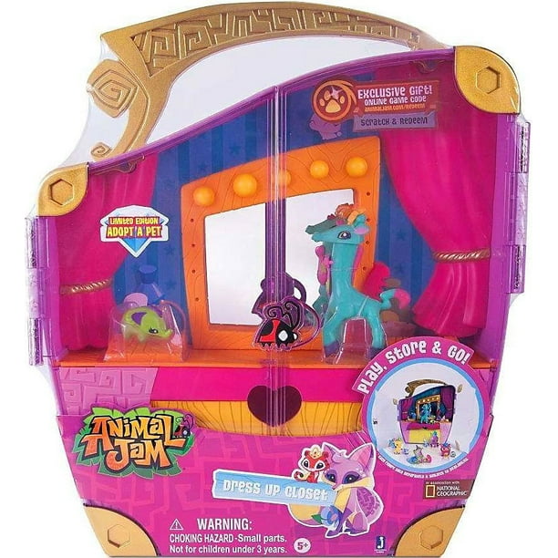 Animal Jam Adopt A Pet Dress Up Closet Play Set [Limited Edition