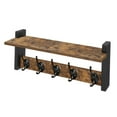 thumbnail image 4 of jifeng Coat Rack Wall Mount Wall Hooks with Shelf Towel Hanger for Entryway Kitchen, 4 of 9
